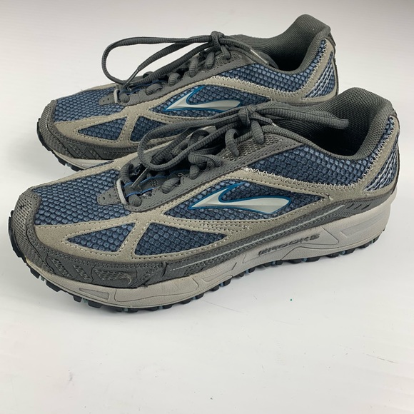 BROOKS Womens Running Sneakers Shoes Size 9 Gray - Picture 1 of 7